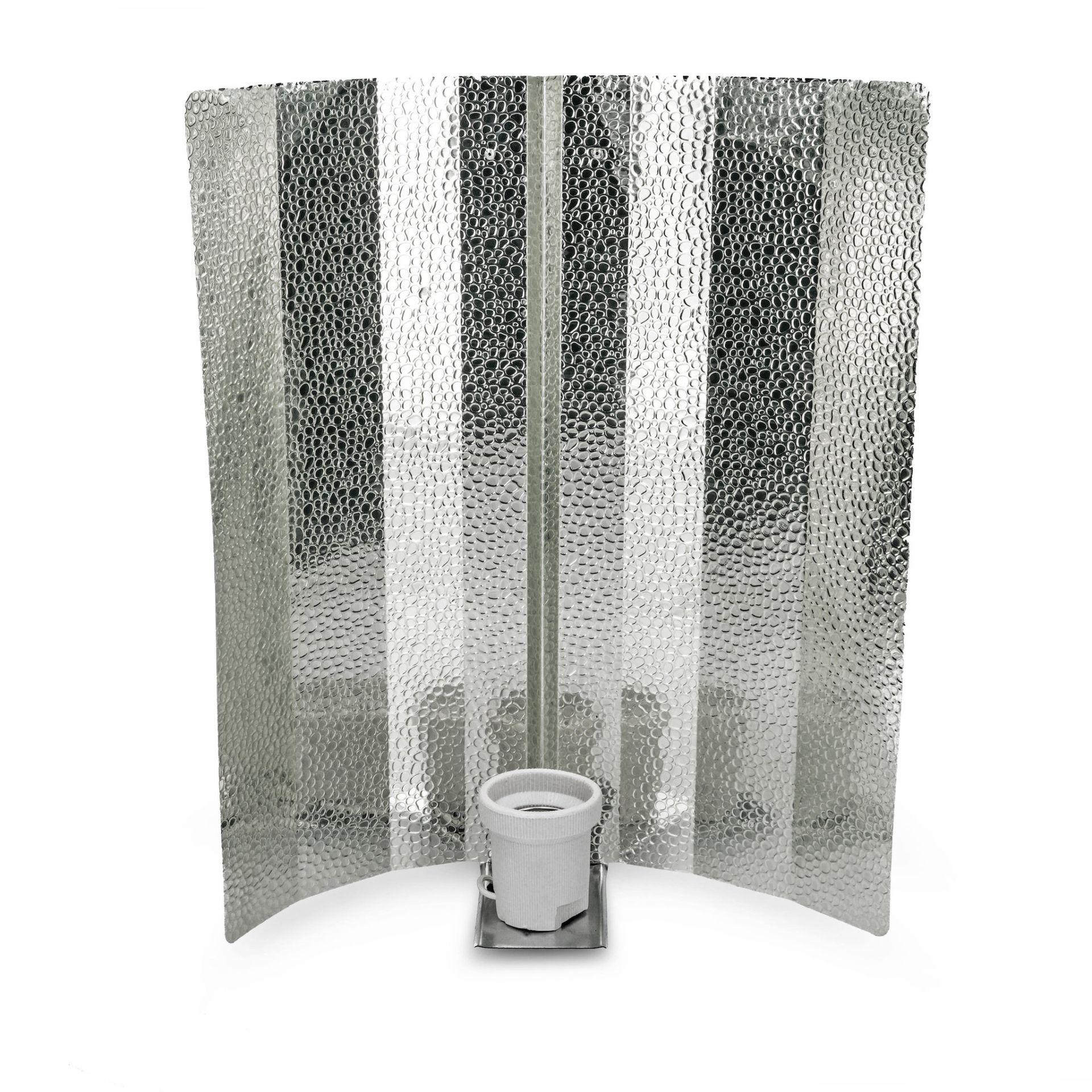 Caluma Hammerschlagreflektor 50x50cm montiert